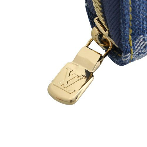ルイヴィトン 長財布 モノグラム ジッピー・ウォレット ブルー LOUIS VUITTON M23161