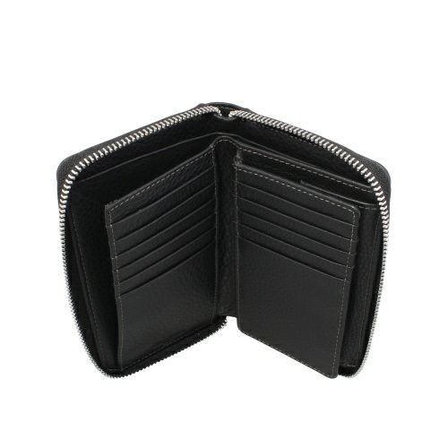 モンテスピガ 二つ折り財布 メンズ ブラック monte SPIGA MOSHL9899BK BLACK