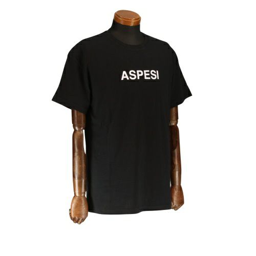 アスペジ ASPESI Tシャツ メンズ XLサイズ ブラック ASP1MTS02 BLACK