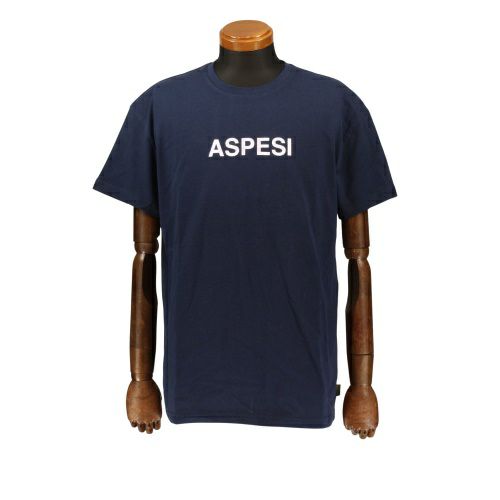 アスペジ ASPESI Tシャツ メンズ Mサイズ ネイビー ASP1MTS02 NAVY