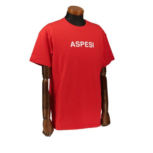 アスペジ ASPESI Tシャツ メンズ Lサイズ レッド ASP1MTS02 RED