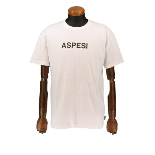 アスペジ ASPESI Tシャツ メンズ Sサイズ ホワイト ASP1MTS02 WHITE