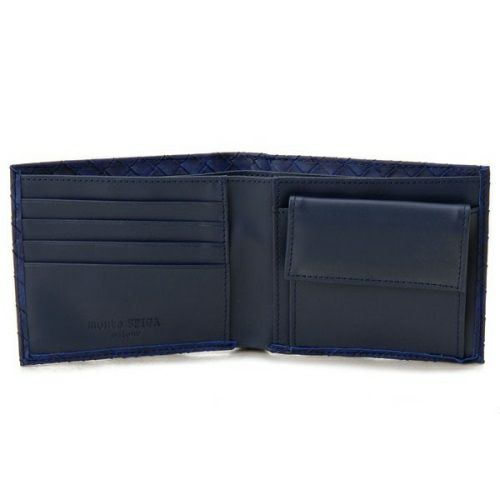 モンテスピガ 二つ折り財布 メンズ ネイビー monte SPIGA MOSQS371 NAVY