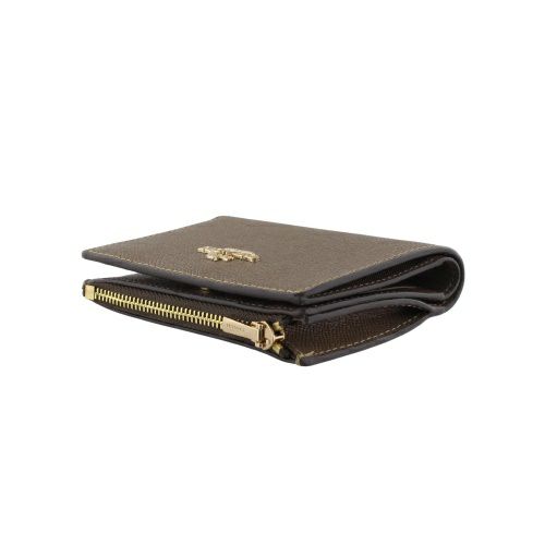 コーチ アウトレット 二つ折り財布 レディース グレー COACH OUTLET CR983 IMV2R ダークストーン