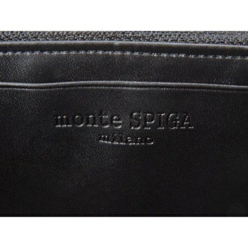 モンテスピガ 長財布 メンズ ブラック monte SPIGA MOSQS312 BLACK