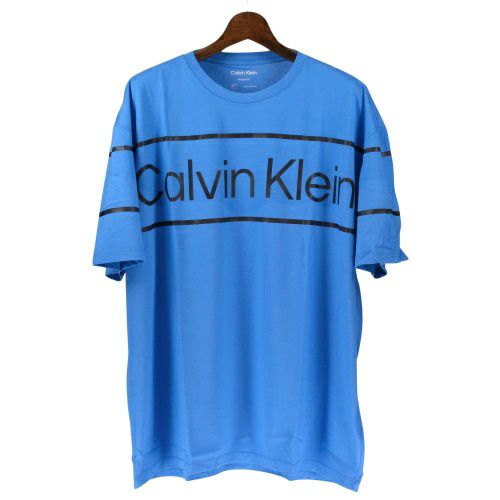 カルバンクライン Tシャツ メンズ TRAVELING LOGO TEE-RELAXED FIT ブルー Calvin Klein 40HM803 Mサイズ