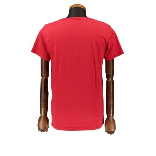 トミーヒルフィガー Tシャツ メンズ 2S87902937 レッド TOMMY HILFIGER Lサイズ