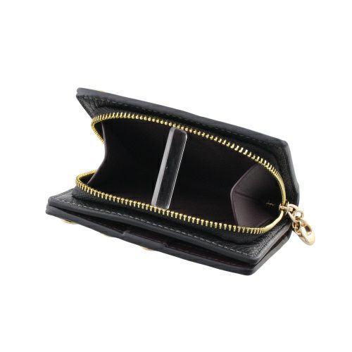 コーチ アウトレット 二つ折り財布 レディース ブラック COACH OUTLET CAP09 IMBLK