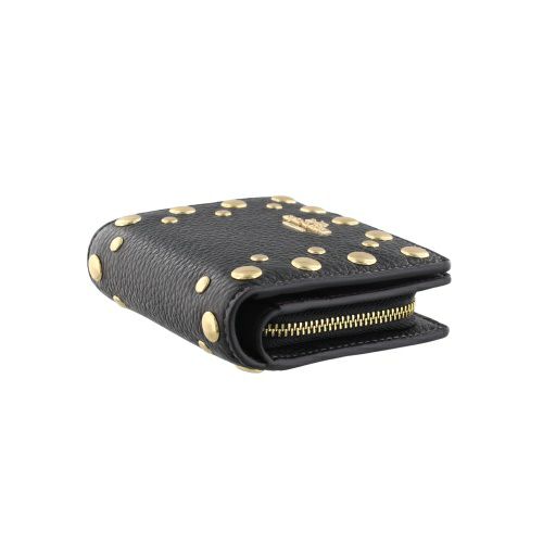 コーチ アウトレット 二つ折り財布 レディース ブラック COACH OUTLET CAP09 IMBLK