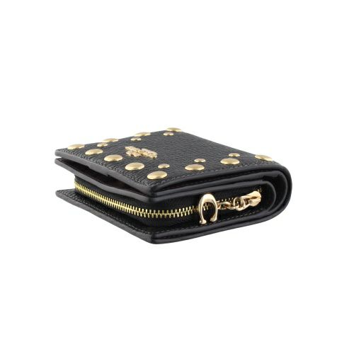 コーチ アウトレット 二つ折り財布 レディース ブラック COACH OUTLET CAP09 IMBLK