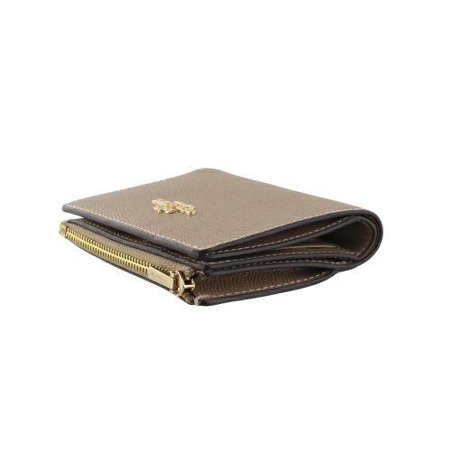 コーチ アウトレット 二つ折り財布 レディース ベージュ COACH OUTLET CR983 IMTAU トープ