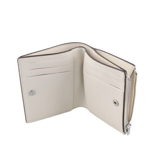 コーチ アウトレット 二つ折り財布 レディース ホワイト COACH OUTLET CR983 SV/HA シルバー/チョーク