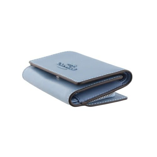 コーチ アウトレット 三つ折り財布 レディース ブルー COACH OUTLET CP260 SVPUB