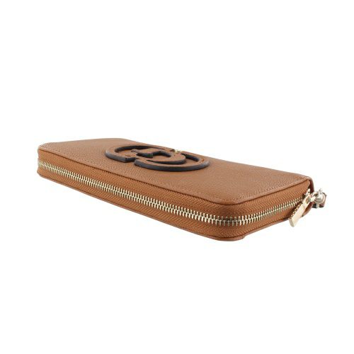 ゲス 長財布 レディース CALEBRA / SLG LARGE ZIP AROUND ブラウン GUESS BG9536146 COGNAC