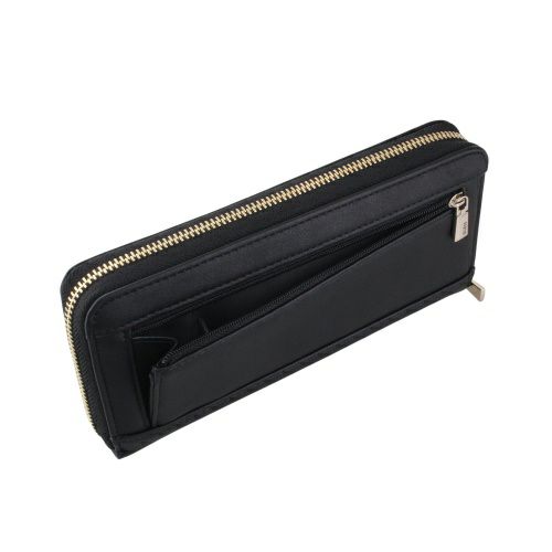 ゲス 長財布 レディース TALENT / SLG LARGE ZIP AROUND ブラック GUESS NG9669146 BLACK