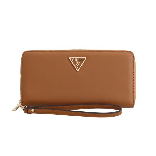 ゲス 長財布 レディース TALENT / SLG LARGE ZIP AROUND ブラウン GUESS NG9669146 CARAMEL