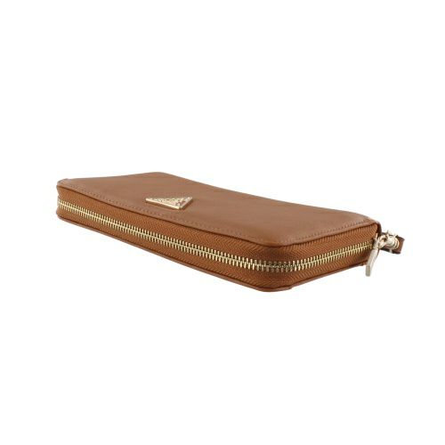 ゲス 長財布 レディース TALENT / SLG LARGE ZIP AROUND ブラウン GUESS NG9669146 CARAMEL