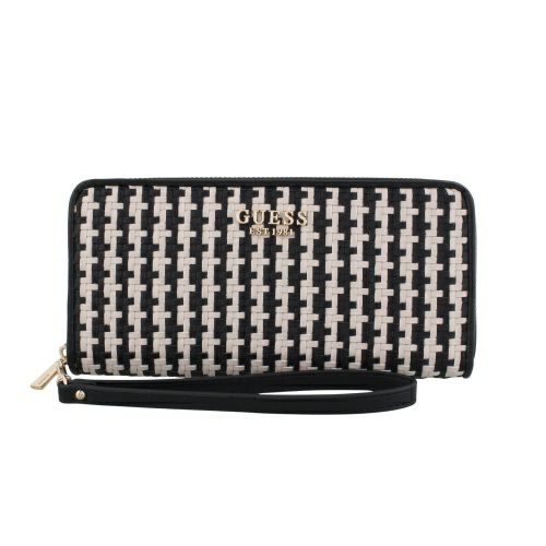 ゲス 長財布 レディース MIREMA / SLG LARGE ZIP AROUND ブラック GUESS WG9631146 BLACK MULTI