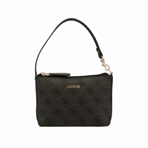 ゲス トートバッグ レディース LATONA II / MINI TOTE ブラック GUESS SG869175 COAL LOGO