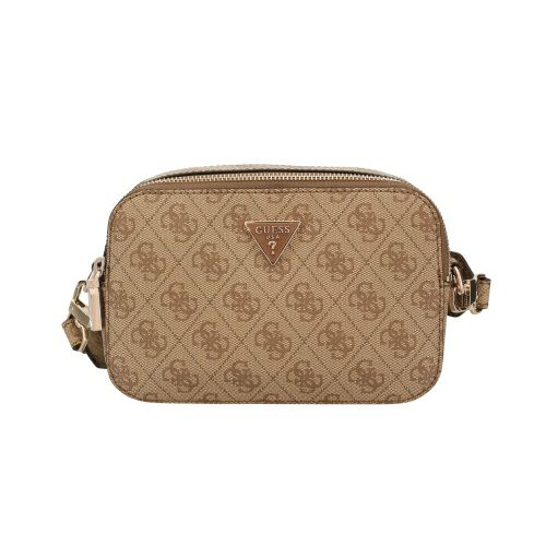 ゲス ショルダーバッグ レディース LATONA II / CAMERA CROSSBODY ブラウン GUESS SG869113 LATTE LOGO