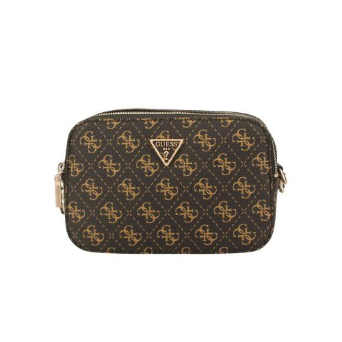 ゲス ショルダーバッグ レディース LATONA II / CAMERA CROSSBODY ブラウン GUESS SQ869113 BROWN LOGO