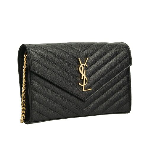 サンローラン ショルダーバッグ レディース ブラック SAINT LAURENT PARIS 377828 BOW01 1000 NERO