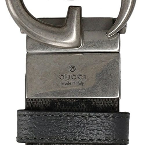 グッチ ベルト メンズ ダブルG リバーシブル ベルト ブラック GUCCI