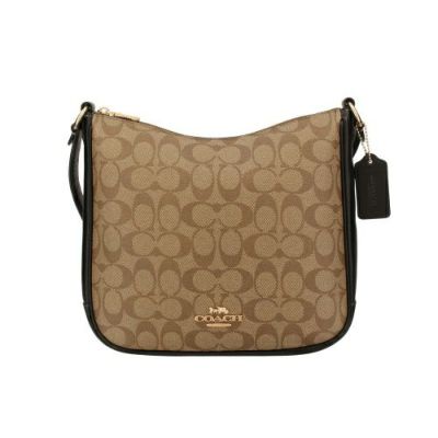 コーチ アウトレット COACH 長財布 レディース カーキ サドル 2