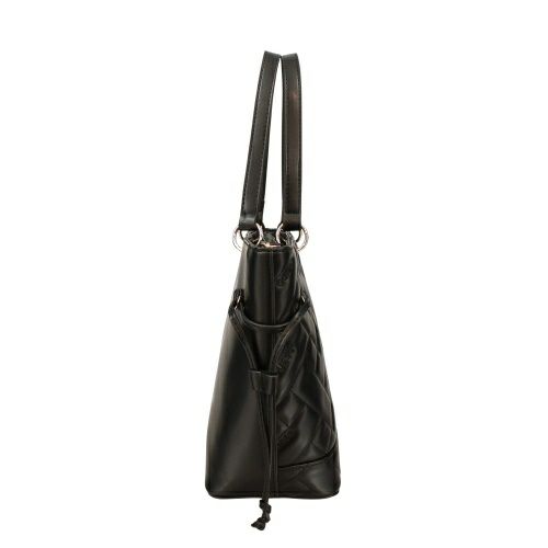 NEWS 美恋バッグ ゲス トートバッグ レディース KELCE ブラック GUESS VG970922