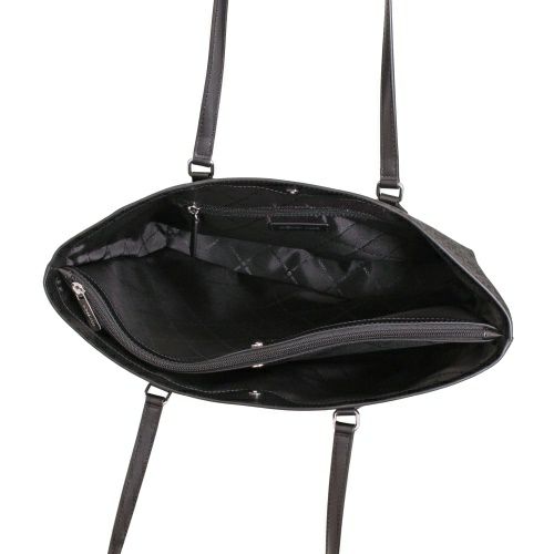 マイケルコース トートバッグ レディース シェイラ シグネチャー ブラック MICHAEL KORS 35T4S6HT3B BLACK
