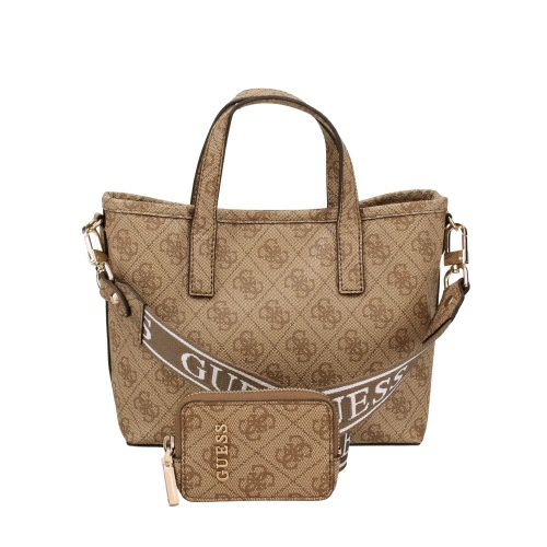 ゲス ハンドバッグ レディース LATONA II / MINI TOTE ブラウン