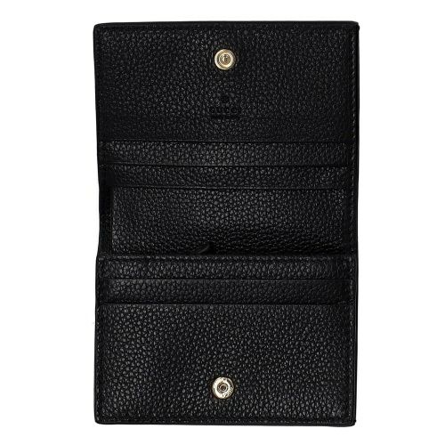 グッチ 二つ折り財布 レディース ブラック GUCCI 658610 AAE5E 1069