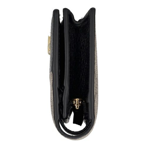 グッチ 二つ折り財布 レディース ブラック GUCCI 658610 AAE5E 1069