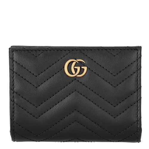グッチ 二つ折り財布 レディース スクリプト ジップアラウンド 