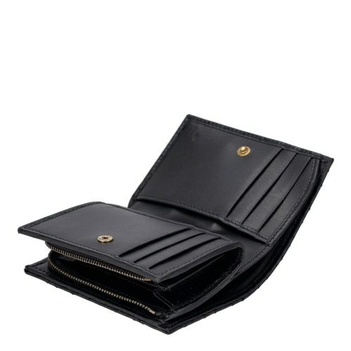 グッチ 二つ折り財布 レディース ブラック GUCCI 773427 DTDHT 1000 ブラック