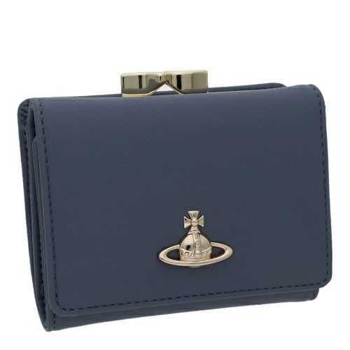 ヴィヴィアンウエストウッド 二つ折り財布 レディース ブルー Vivienne Westwood 5115002MW S0021 K408