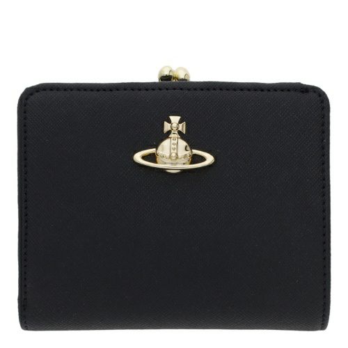 ヴィヴィアンウエストウッド 二つ折り財布 レディース ブラック Vivienne Westwood 5115002XW S0021 N402