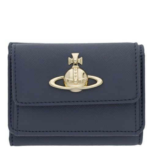 ヴィヴィアンウエストウッド 三つ折り財布 レディース ブルー Vivienne Westwood 5115002TW S0021 K408