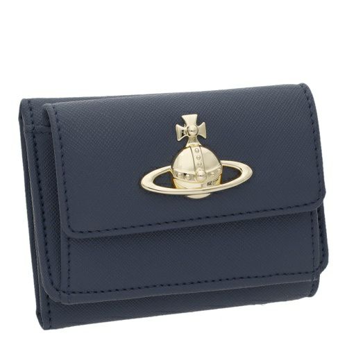 ヴィヴィアンウエストウッド 三つ折り財布 レディース ブルー Vivienne Westwood 5115002TW S0021 K408