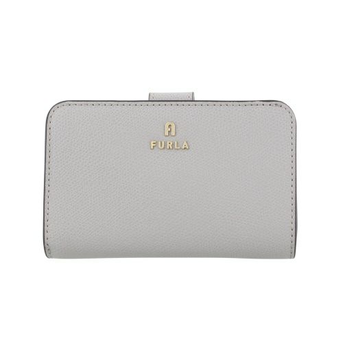 フルラ 二つ折り財布 レディース カメリア ミディアム コンパクト ウォレット グレー FURLA WP00314 ARE000 4060S CENERE+CIRRO int.