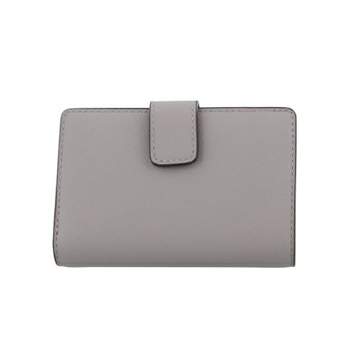 マイケルコース 二つ折り財布 レディース JET SET TRAVEL ビルフォールド コンチネンタル ウォレット ミディアム グレー MICHAEL KORS 35R4STVF6L PEARL GREY