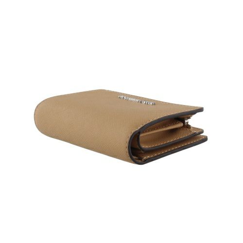 マイケルコース 二つ折り財布 レディース JET SET TRAVEL ビルフォールド コンチネンタル ウォレット ミディアム ブラウン MICHAEL KORS 35R4STVF6L PEANUT
