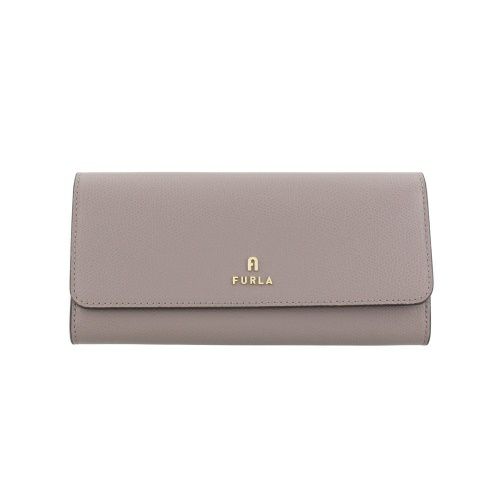 フルラ 長財布 レディース カメリア フラップ コンチネンタル ウォレット グレー FURLA WP00317 ARE000 3787S STUCCO GRAY+BALLERINA i int.