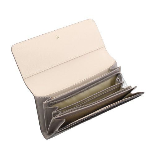 フルラ 長財布 レディース カメリア フラップ コンチネンタル ウォレット グレー FURLA WP00317 ARE000 3787S STUCCO GRAY+BALLERINA i int.
