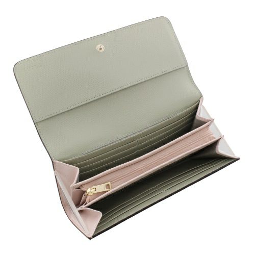 フルラ 長財布 レディース カメリア フラップ コンチネンタル ウォレット ピンク FURLA WP00317 ARE000 4057S AZALEA+LIGHT SALVIA int.