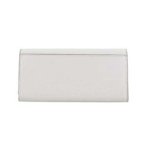 マイケルコース 長財布 レディース ハミルトン ラージ フラップ コンチネンタル ウォレット ホワイト MICHAEL KORS 35S5SHME9L OPTIC WHITE