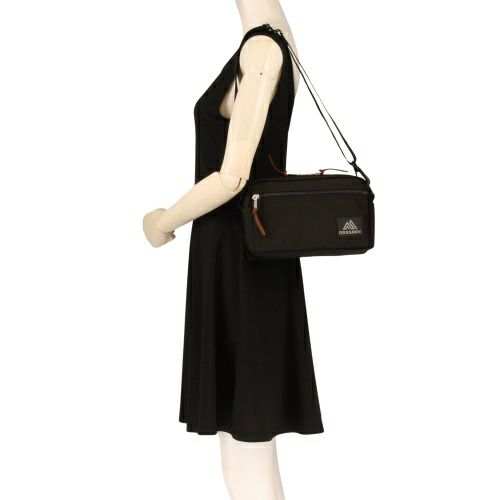 グレゴリー ショルダーバッグ メンズ レディース パデッドショルダーポーチM ブラック GREGORY 653801041 BLK