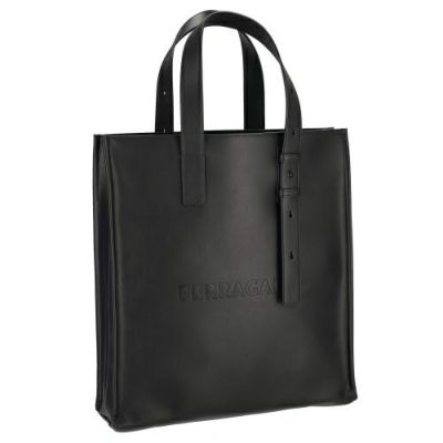 mmczo ❣️ フェラガモのカゴバッグ　ブラック FERRAGAMO(フェラガモ) かごバッグ(レディース) - 海外通販のBUYMA