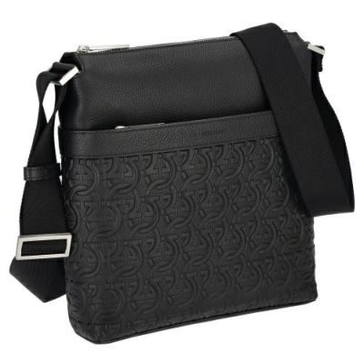 フェラガモ Ferragamo トートバッグ メンズ ブラック 240842 MUS