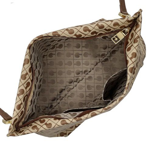 ゲラルディーニ ショルダーバッグ レディース SOFTY ソフティ ブラウン